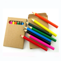 6 colour pencil color pencil set  in paper box